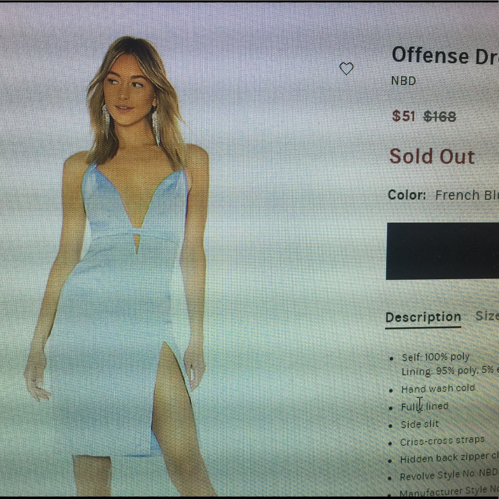 Brand new with tags Revolve dress